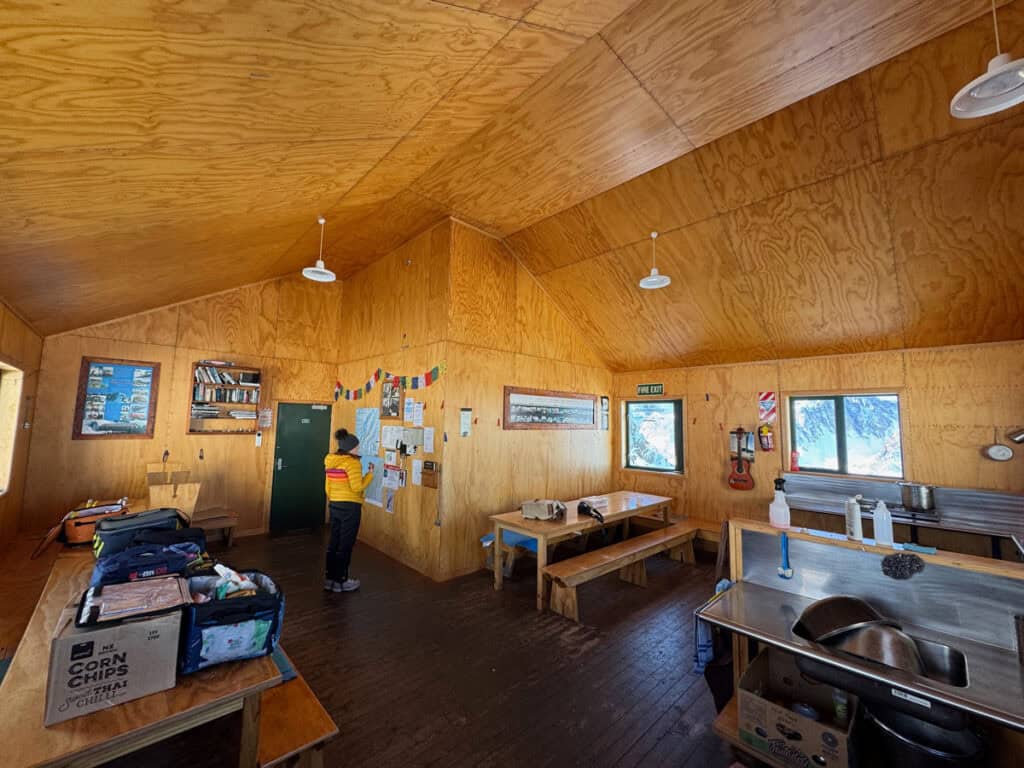 Interior Plateau Hut