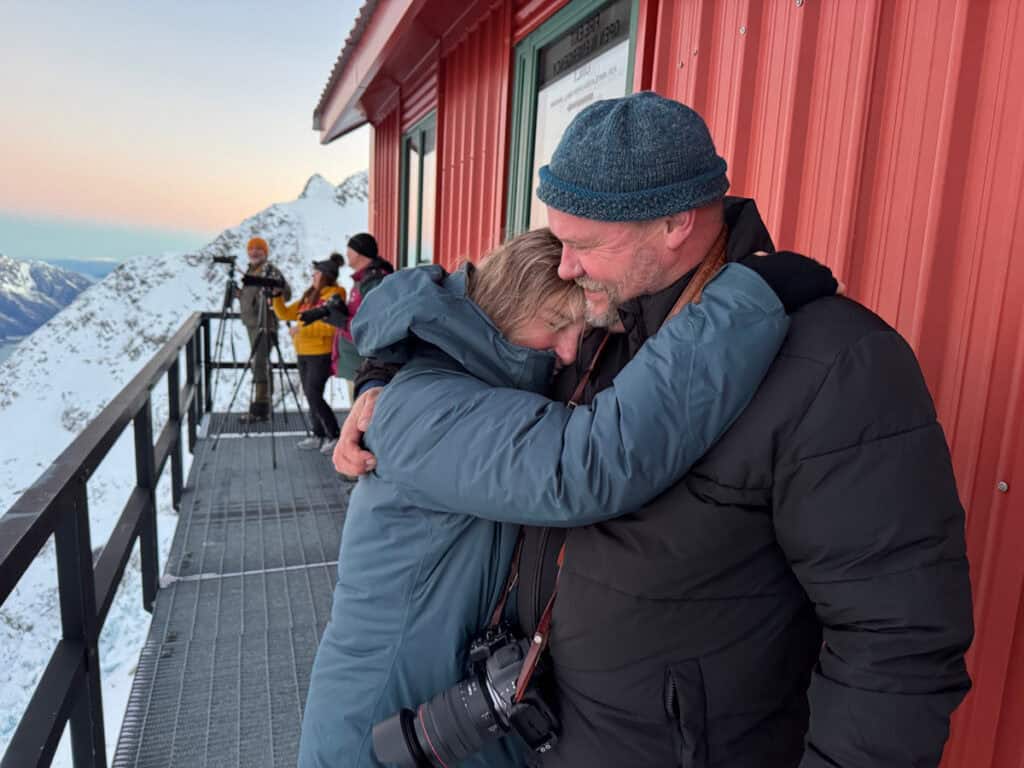 Proposal at Plateau Hut