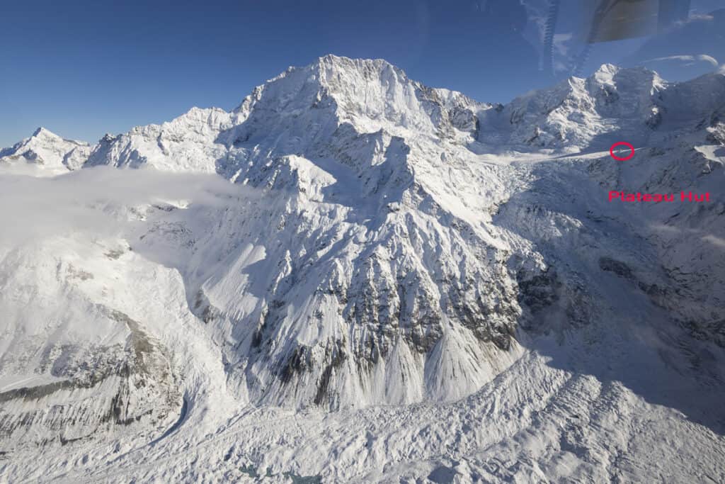 Photo of Plateau Hut, Southern Alps, New Zealand