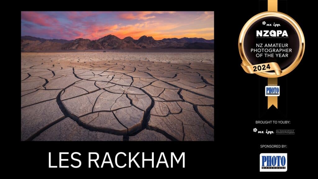 Les Rackham, NZIPP Amateur Photographer of the Year 2024.