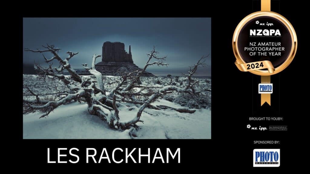 Les Rackham, NZIPP Amateur Photographer of the Year 2024.