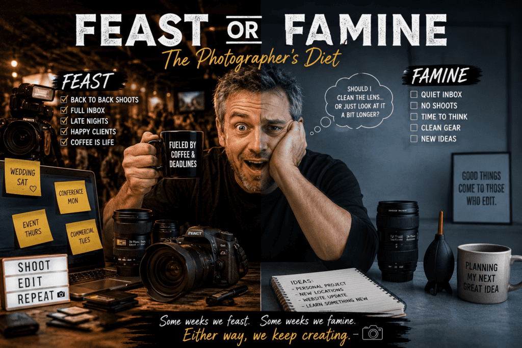 Feast or Famine – The Photographer's Diet